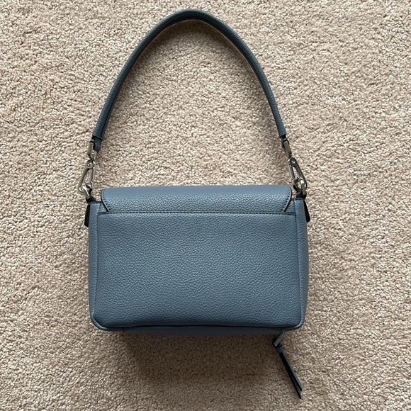 (NWOT) Calvin Klein Blue Shoulder Purse - Picture 2 of 12